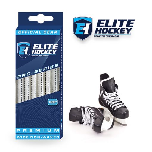 Elite Hockey Pro-Series Premium LacesWhite