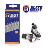 Elite Hockey Pro-X7 Silver Grey-Black Non Waxed Laces