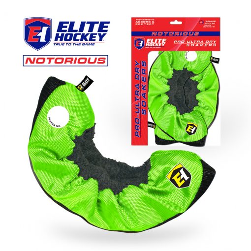 Notorious Pro Ultra Dry Soakers Elite Hockey Lime